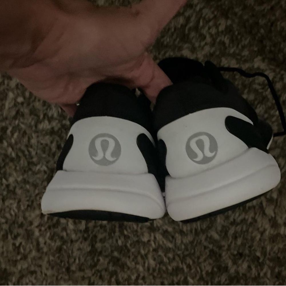 Lululemon Black and White Sneakers